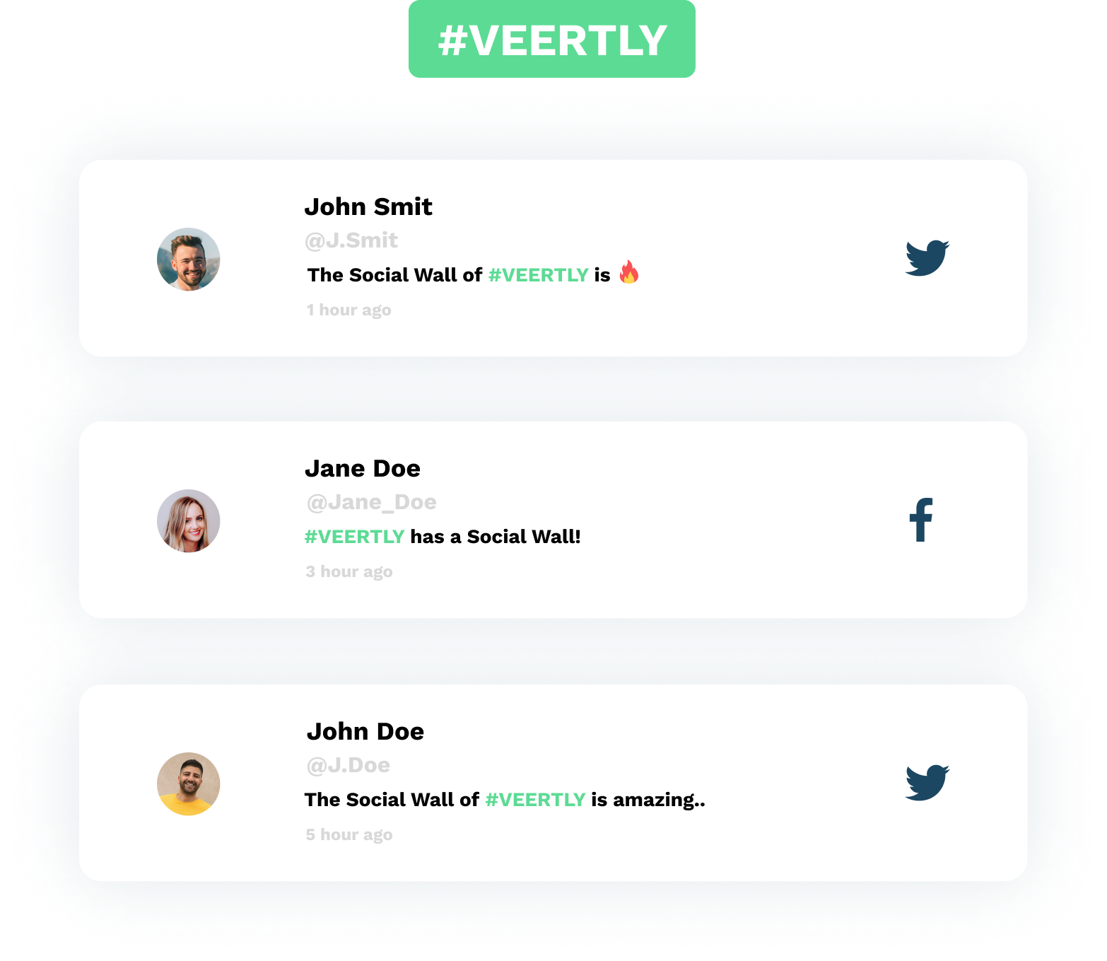 Social Media Wall