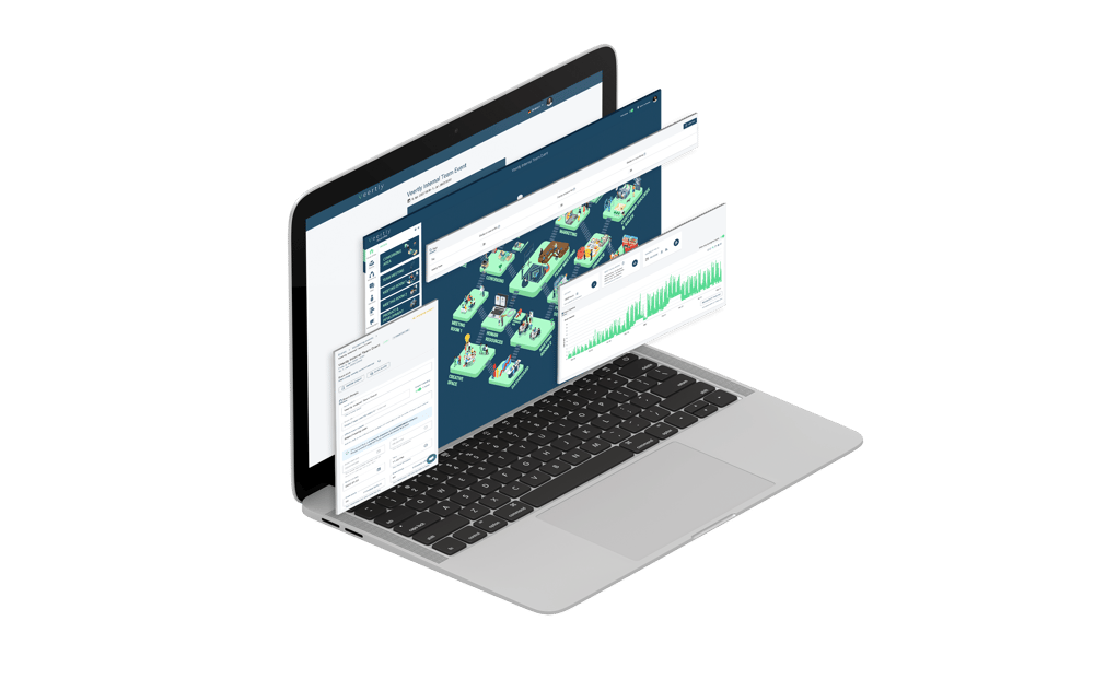 isometric website screens mockup-min